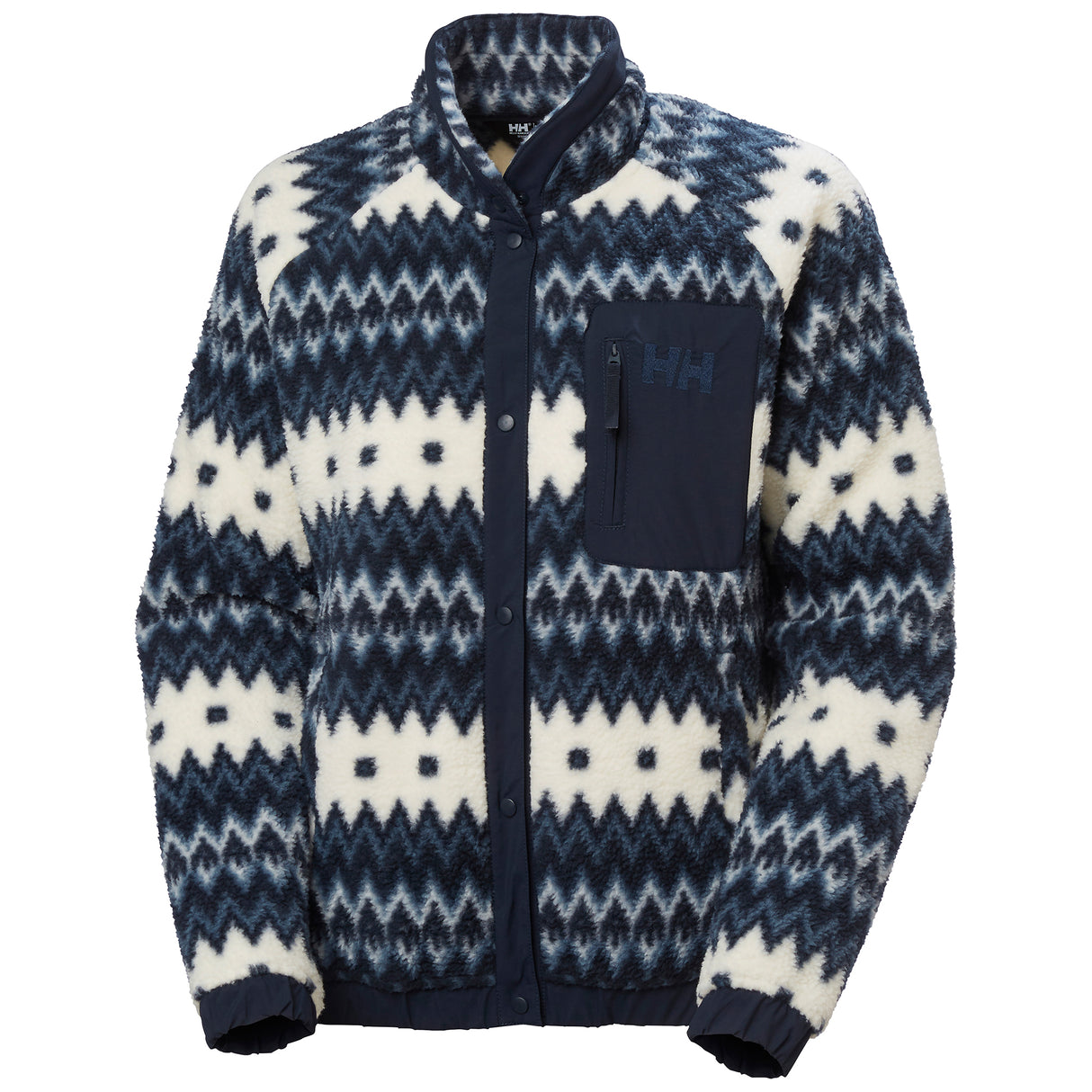 Helly Hansen W Imperial Printed Pile Snap