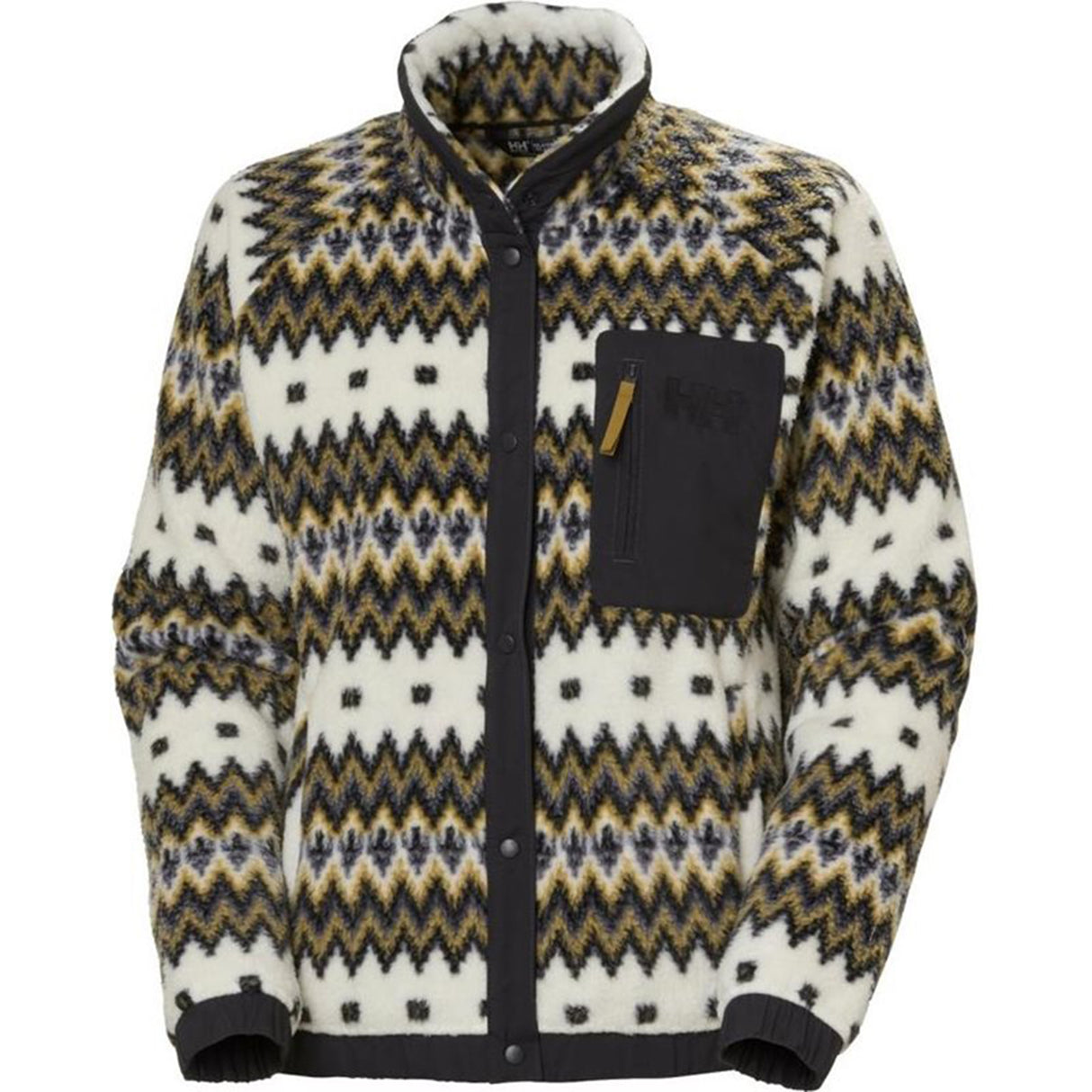 Helly Hansen W Imperial Printed Pile Snap