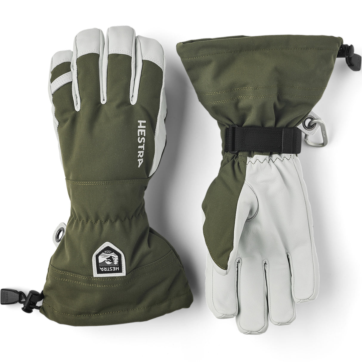 Hestra Army Læder Heli Ski - 5 finger