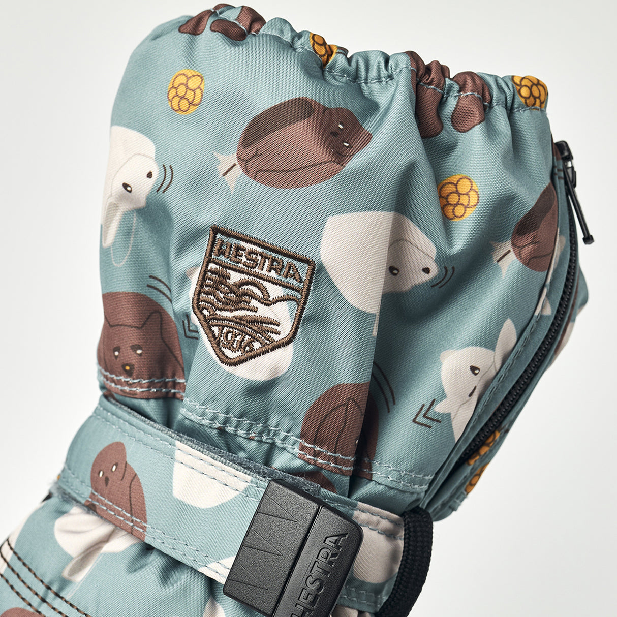 Hestra Baby Zip Long - mellem