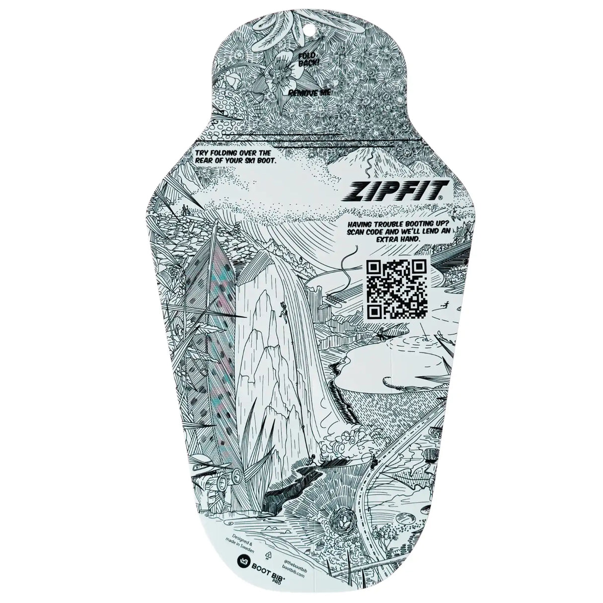 No More Boots Boot Bib Pro Zip Fit