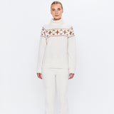8848 Altitude Sage Uld Rullekravesweatshirt