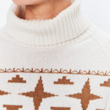 8848 Altitude Sage Uld Rullekravesweatshirt