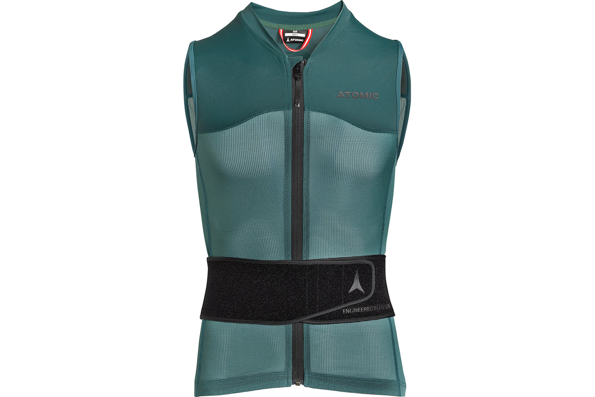 Atomic Live Shield vest amid Dark Green Front