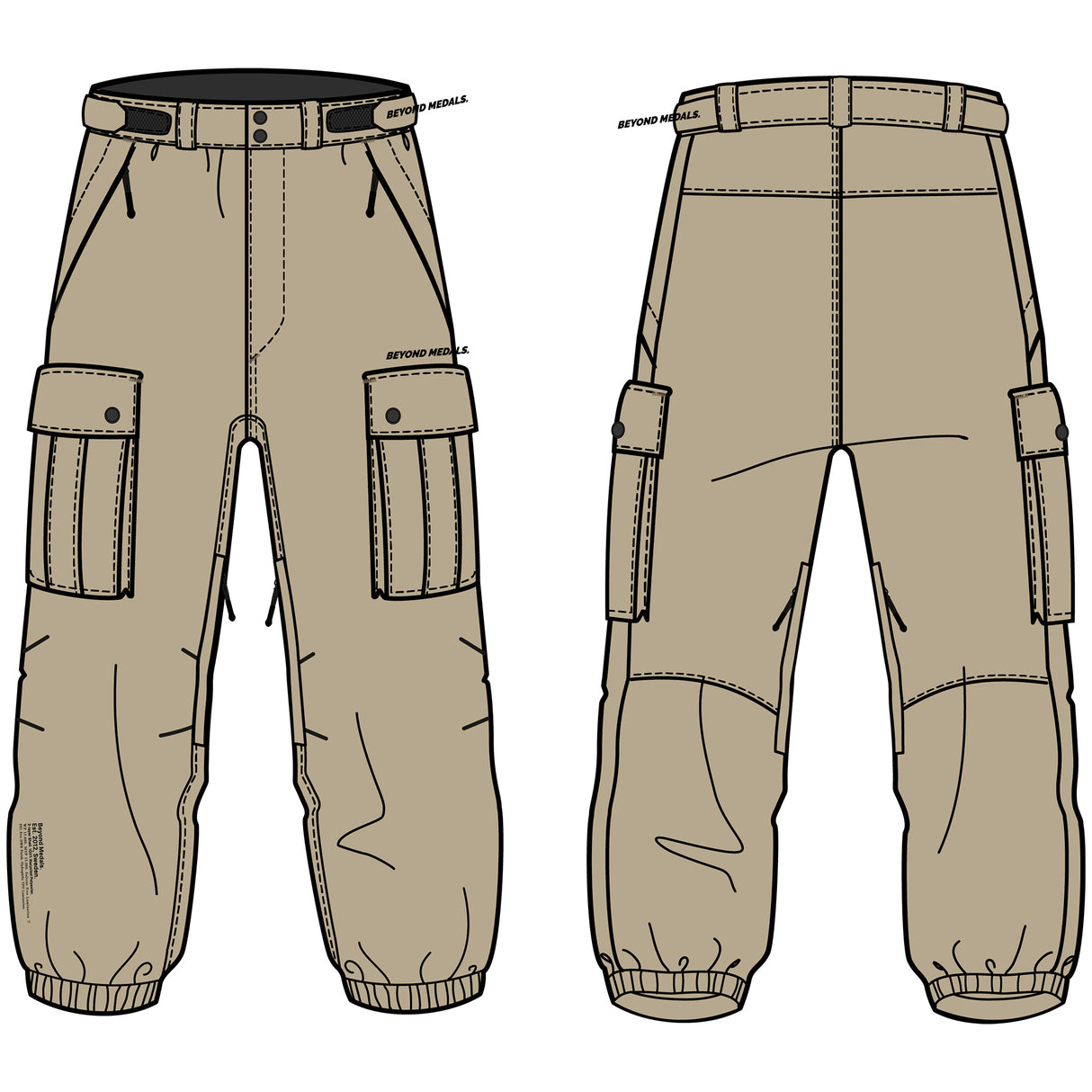 Beyond Medals Cargo Pants 2L