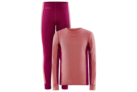 Craft Core Dry Baselayer Set Jr Coral-Roxo 1