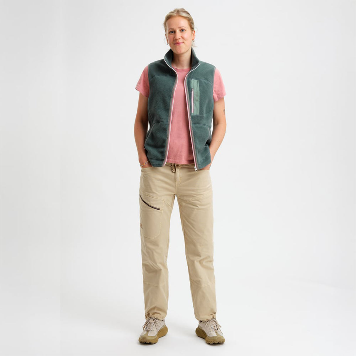 Elevenate W Canyon Pile Fleece Vest