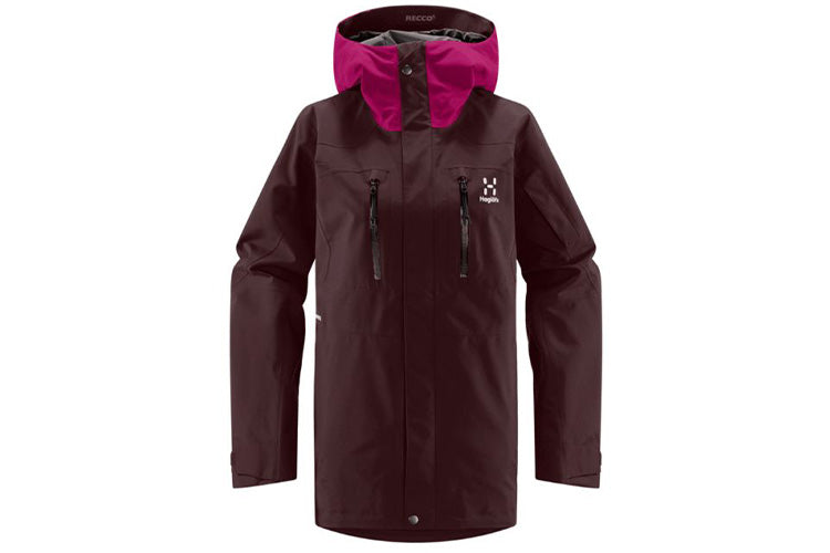 Haglöfs Elation GTX Jacket W Burgundy Grown Deep Pink