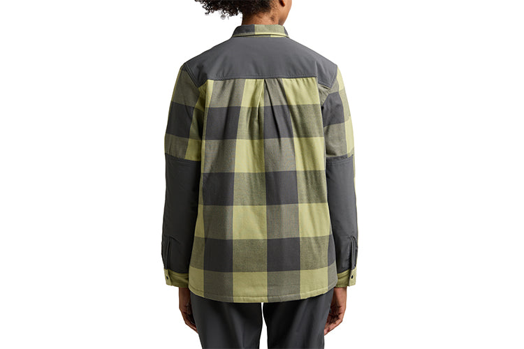 Haglöfs Insulated Timmer Shirt W Thyme Green:Magnetite 4