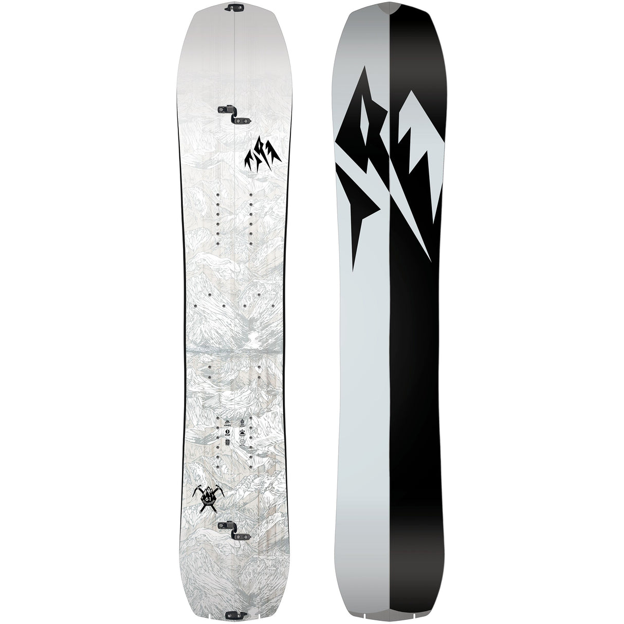 Jones Solution Splitboard + Grizzly + Nomad Pre-Cut 24/25