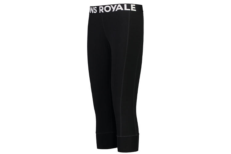 Mons Royale Cascade 3-4 Legging W Black 5