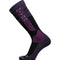 Nitro Women's Cloud 7 Socks Black Burgundy Dark Grey