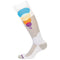 Nitro Women's Cloud 7 Socks White-Grey 1