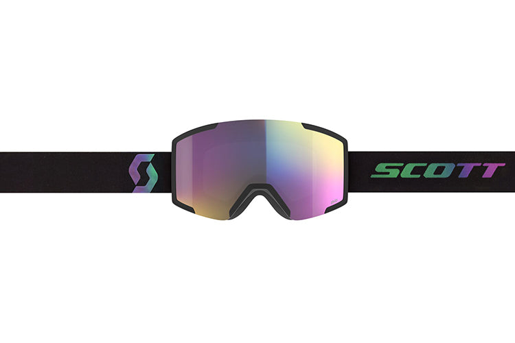 Scott Shield + extra lens Black:Aurora Green 2