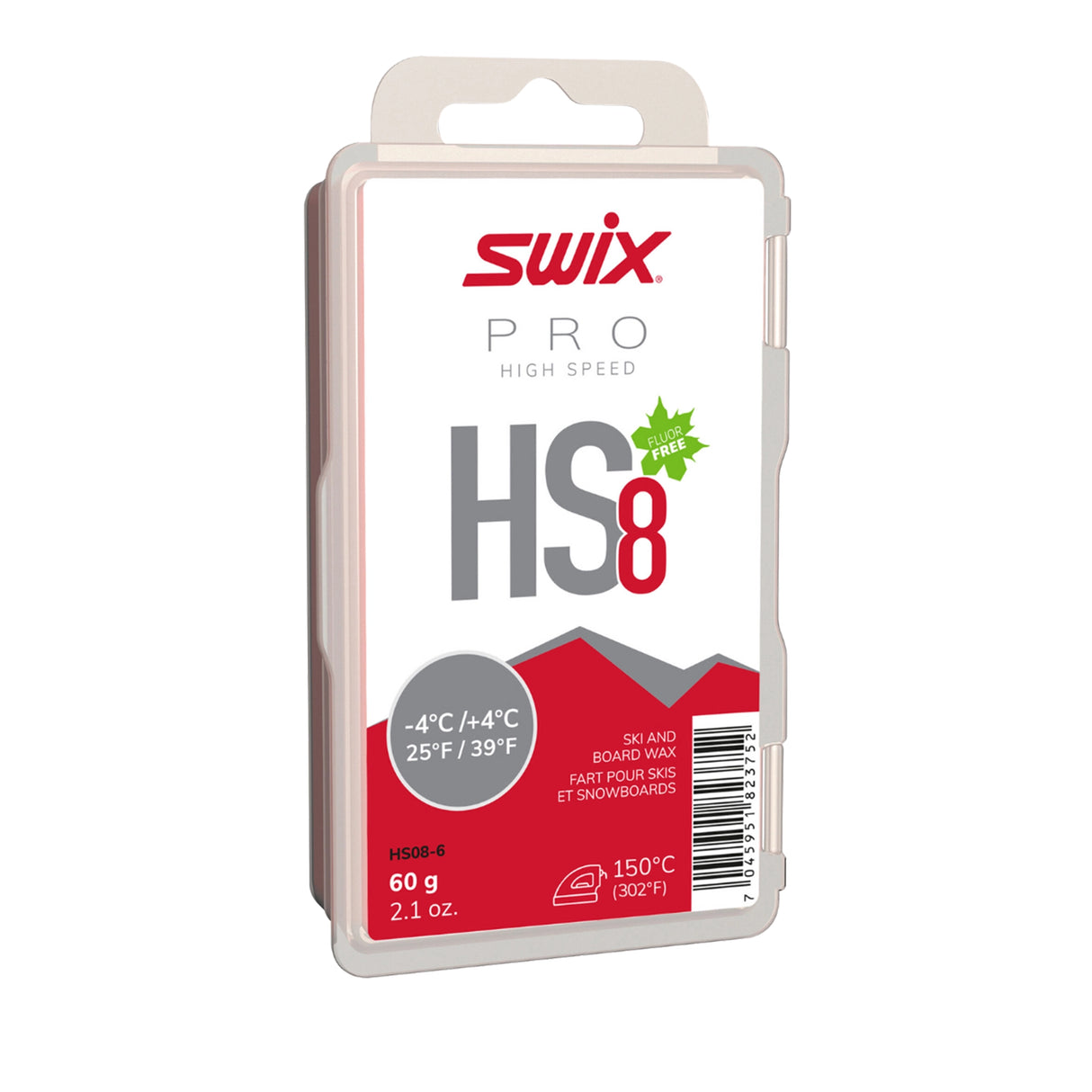 Swix HS8 -4°/+4°